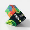 2x2 versenykocka, egyenes, Puzzle V-CUBE
