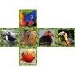 2x2 versenykocka, lekerekített, Madarak V-CUBE