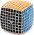 8x8 versenykocka, fehér, lekerekített V-CUBE