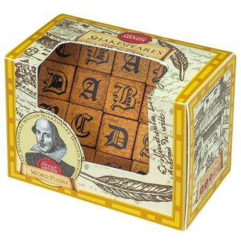   Shakespeare Szavak Great Minds Professor Puzzle fa ördöglakat