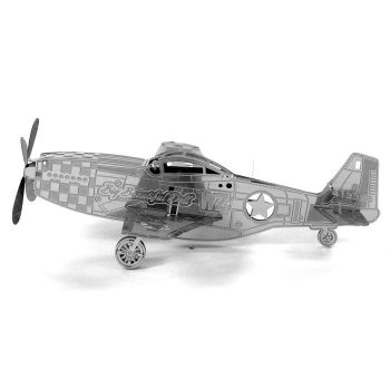 Mustang P-51 - Metal Earth - 3D fém puzzle
