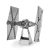 Metal Earth Star Wars TIE Fighter űrrepülő