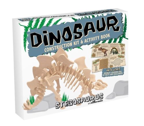 Stegosaurus Professor Puzzle 3d fa puzzle közepes