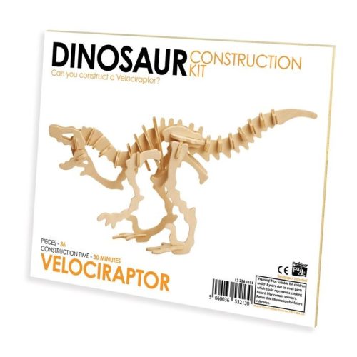 Velociraptor Professor Puzzle 3d fa puzzle, standard