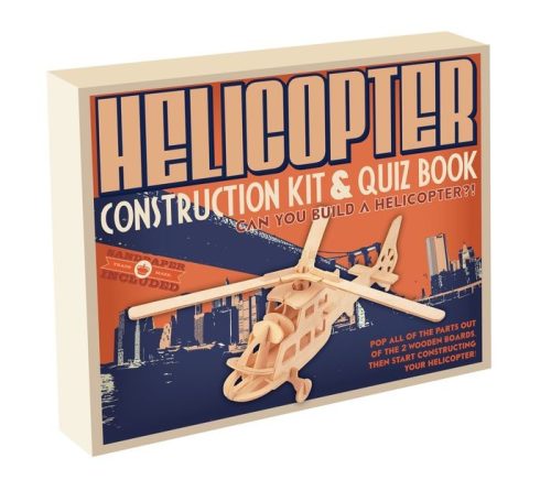 Helikopter Professor Puzzle 3d fa puzzle