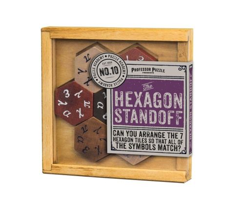 The Hexagon Standoff Professor Puzzle logikai játék