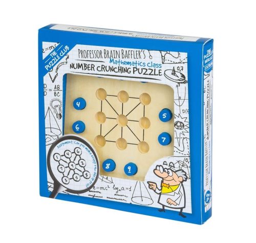 Professor Brain Baffler's Number Crunching Puzzle logikai játék