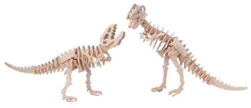 Gepetto's Workshop - Tyrannosaurus 2 az 1-ben - 3D fa puzzle