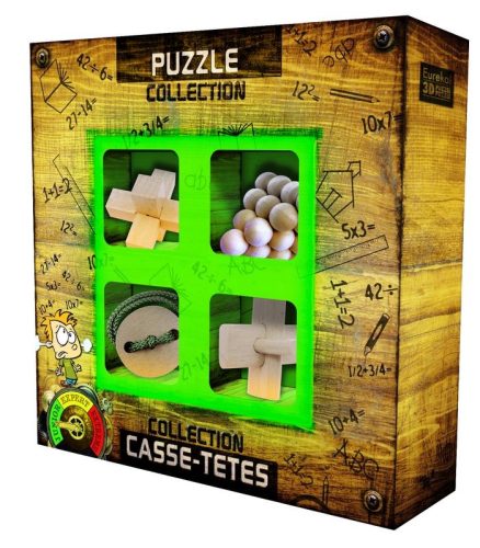 Puzzles collection JUNIOR Wooden - fa ördöglakat