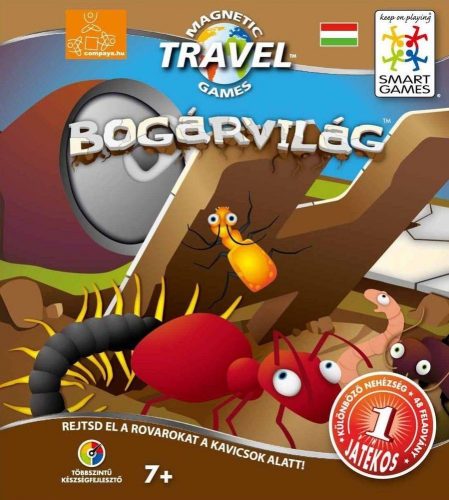 Magnetic Travel Bogárvilág - Busy Bugs logikai játék