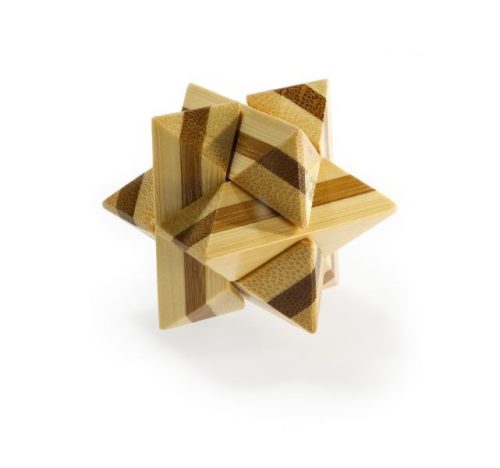 Superstar - bambusz puzzle ördöglakat