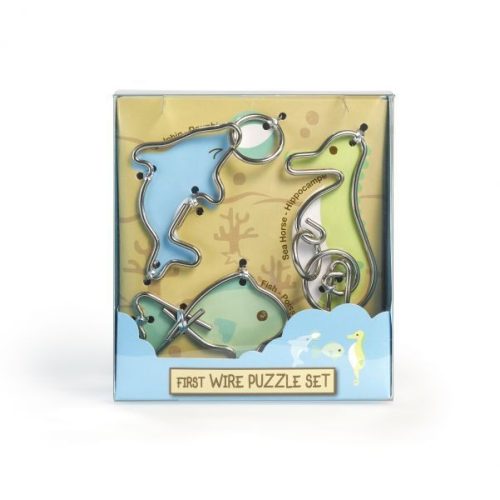 First Wire Puzzle Szett - Vízi állatok - Cast - fém ördöglakat