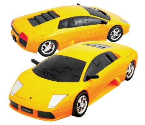 Lamborghini Murciélago -sárga - 3D Puzzle