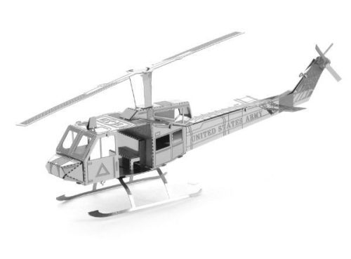 UH-1 Huey helikopter - Metal Earth - 3D fém puzzle