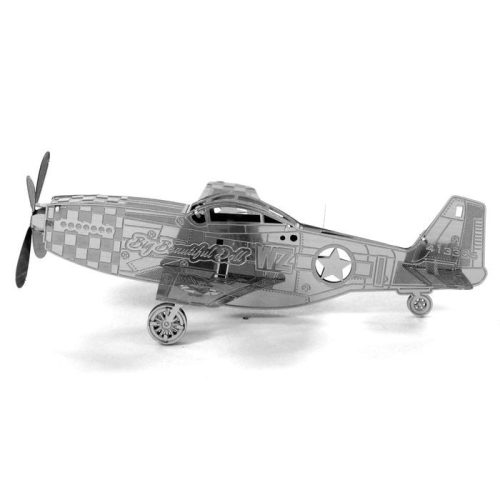 Mustang P-51 - Metal Earth - 3D fém puzzle