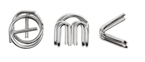 E=MC2 Einstein Professor Puzzle fém ördöglakat