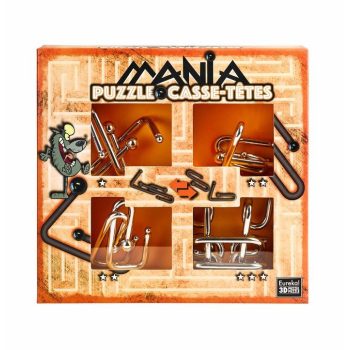Puzzle Mania - Orange - fém ördöglakat